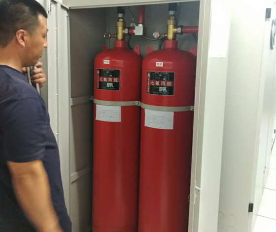 柜式七氟丙烷气体灭火系统安装与施工方案